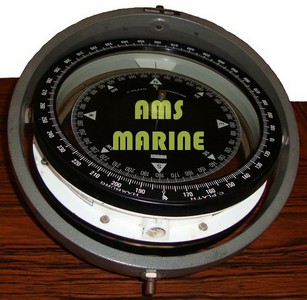 C. Plath 2060 [Black Dial] Marine Compass